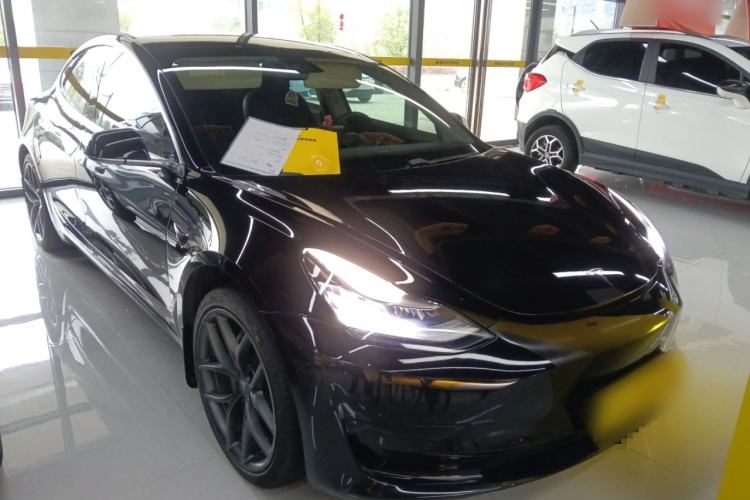 Used Tesla Model 3 2020 Standard Range Rear-Wheel Drive Upgraded Version Front Right 45 Deg