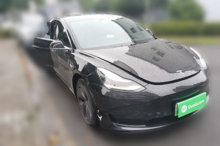 Used Tesla Model 3 2020 Standard Range Rear-Wheel Drive Upgraded Version Front Right 45 Deg
