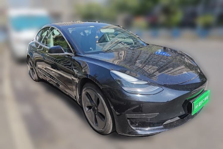 Used Tesla Model 3 2020 Standard Range Rear-Wheel Drive Upgraded Version Front Right 45 Deg