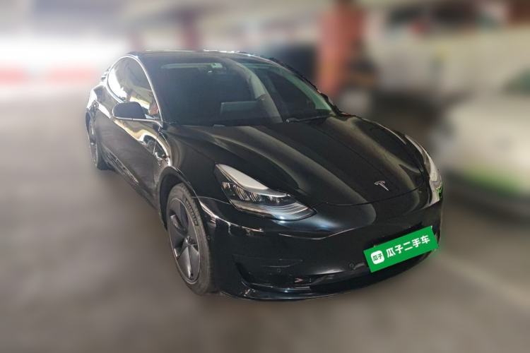 Used Tesla Model 3 2020 Standard Range Rear-Wheel Drive Upgraded Version Front Right 45 Deg