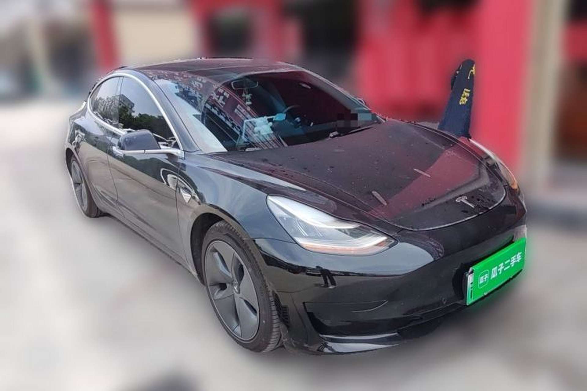 Used Tesla Model 3 2020 Standard Range Rear-Wheel Drive Upgraded Version Front Right 45 Deg