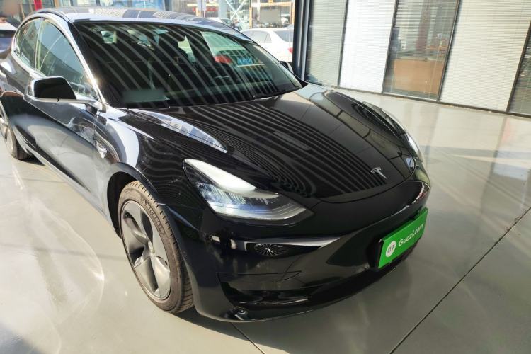 Used Tesla Model 3 2020 Standard Range Rear-Wheel Drive Upgraded Version Front Right 45 Deg