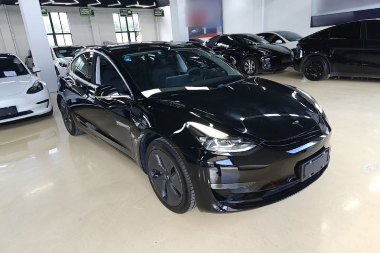 Used Tesla Model 3 2020 Refreshed Version Long-Range Rear-Wheel Drive Front Right 45 Deg
