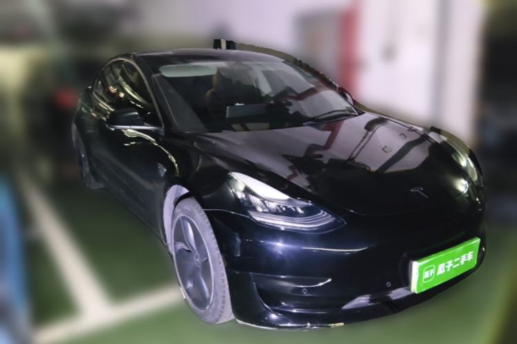 Used Tesla Model 3 2020 Standard Range Rear-Wheel Drive Upgraded Version Front Right 45 Deg