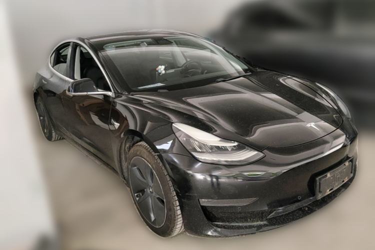 Used Tesla Model 3 2020 Refreshed Version Long-Range Rear-Wheel Drive Front Right 45 Deg