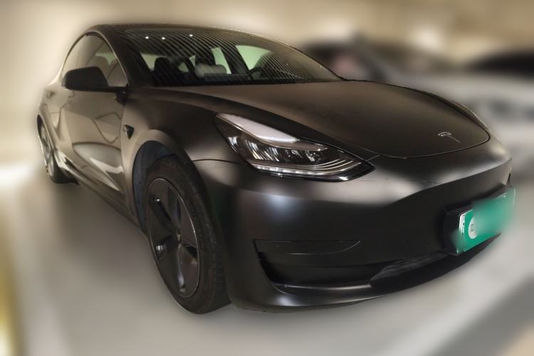 Used Tesla Model 3 2020 Standard Range Rear-Wheel Drive Upgraded Version Front Right 45 Deg