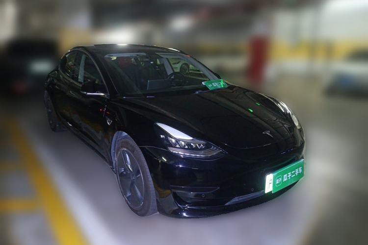 Used Tesla Model 3 2020 Standard Range Rear-Wheel Drive Upgraded Version Front Right 45 Deg
