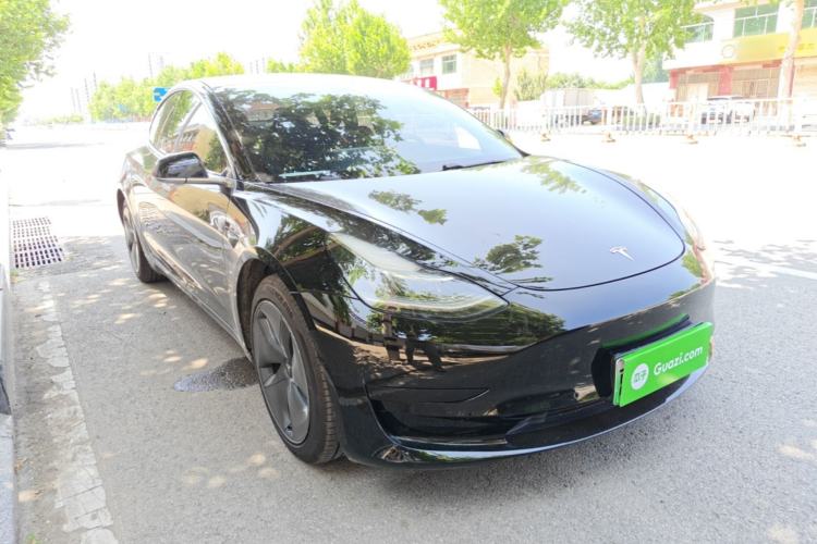 Used Tesla Model 3 2020 Standard Range Rear-Wheel Drive Upgraded Version Front Right 45 Deg