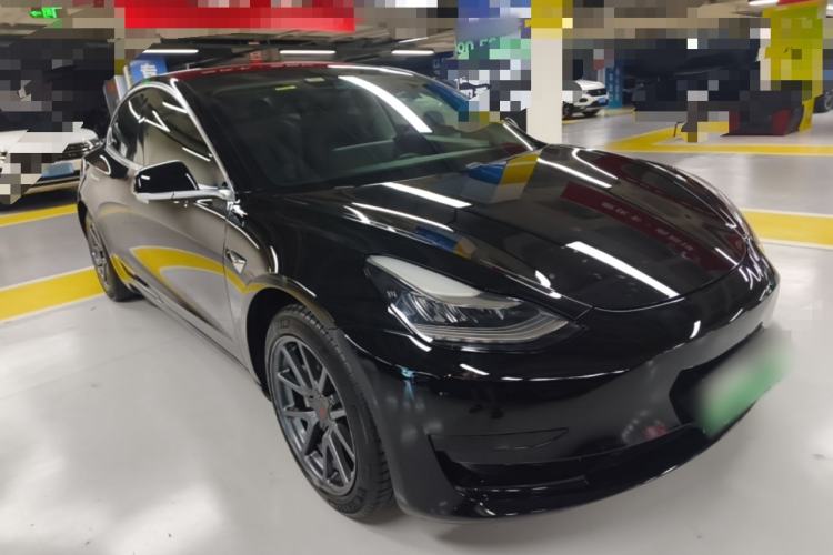 Used Tesla Model 3 2020 Standard Range Rear-Wheel Drive Upgraded Version Front Right 45 Deg