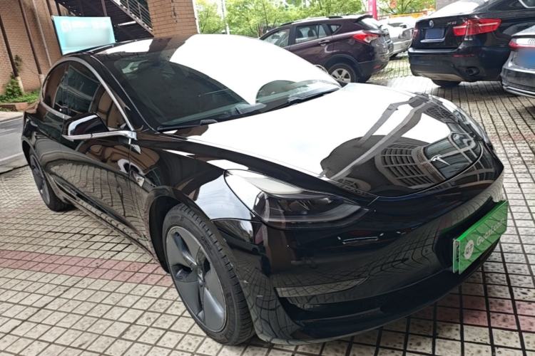 Used Tesla Model 3 2020 Refreshed Version Long-Range Rear-Wheel Drive Front Right 45 Deg