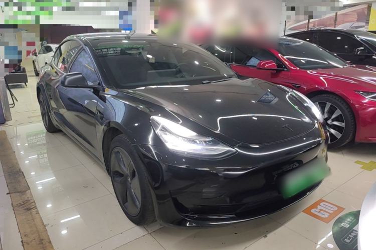 Used Tesla Model 3 2020 Standard Range Rear-Wheel Drive Upgraded Version Front Right 45 Deg