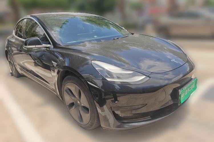 Used Tesla Model 3 2020 Revised Version Standard Range Rear-Wheel Drive – Upgraded Edition Front Right 45 Deg