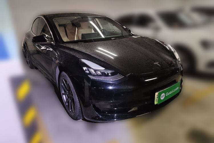 Used Tesla Model 3 2020 Standard Range Rear-Wheel Drive Upgraded Version Front Right 45 Deg