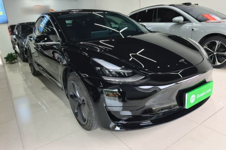Used Tesla Model 3 2020 Standard Range Rear-Wheel Drive Upgraded Version Front Right 45 Deg
