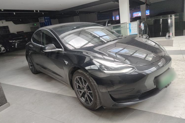 Used Tesla Model 3 2020 Standard Range Rear-Wheel Drive Upgraded Version Front Right 45 Deg