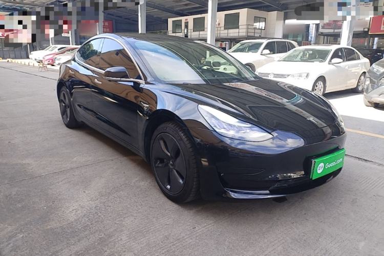 Used Tesla Model 3 2020 Standard Range Rear-Wheel Drive Upgraded Version Front Right 45 Deg