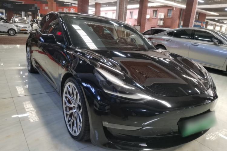 Used Tesla Model 3 2020 Standard Range Rear-Wheel Drive Upgraded Version Front Right 45 Deg