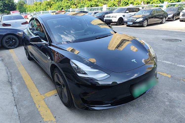 Used Tesla Model 3 2020 Standard Range Rear-Wheel Drive Upgraded Version Front Right 45 Deg