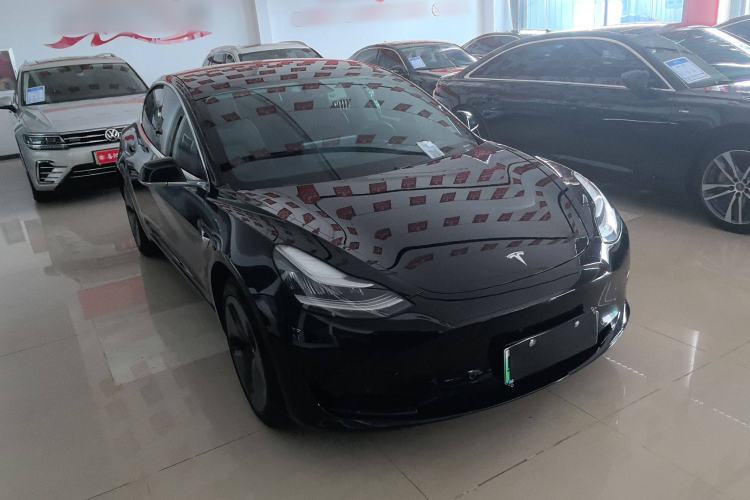 Used Tesla Model 3 2020 Revised Version Standard Range Rear-Wheel Drive – Upgraded Edition Front Right 45 Deg