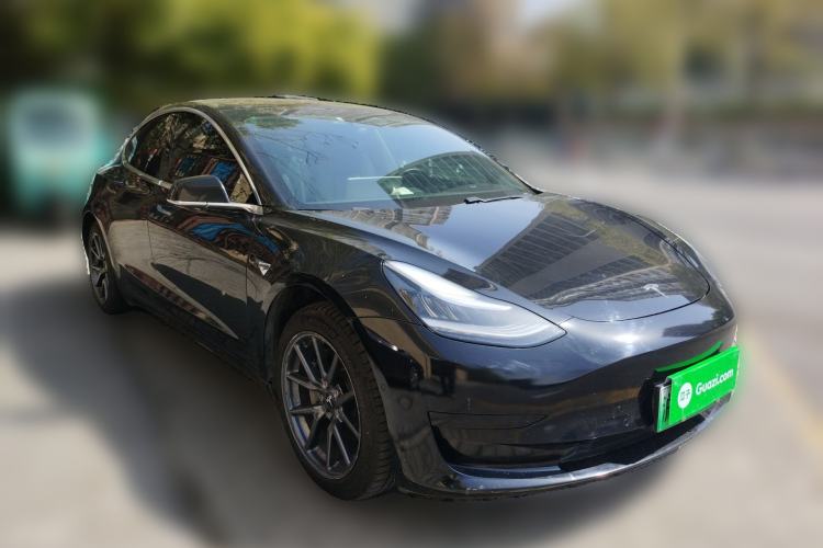 Used Tesla Model 3 2020 Standard Range Rear-Wheel Drive Upgraded Version Front Right 45 Deg