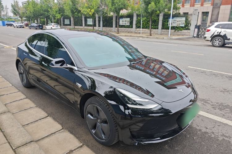 Used Tesla Model 3 2020 Standard Range Rear-Wheel Drive Upgraded Version Front Right 45 Deg