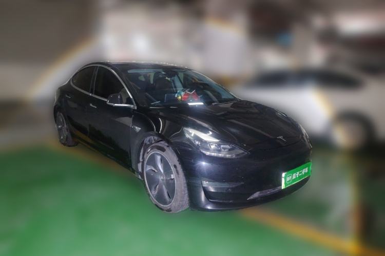 Used Tesla Model 3 2020 Refreshed Version Long-Range Rear-Wheel Drive Front Right 45 Deg
