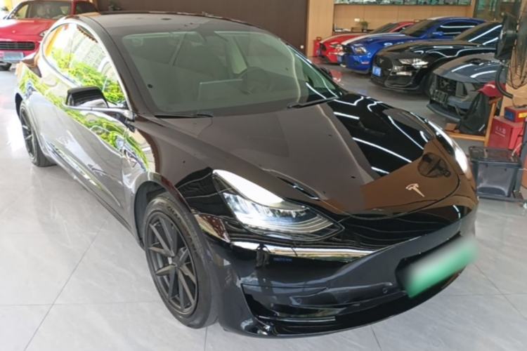 Used Tesla Model 3 2020 Standard Range Rear-Wheel Drive Upgraded Version Front Right 45 Deg