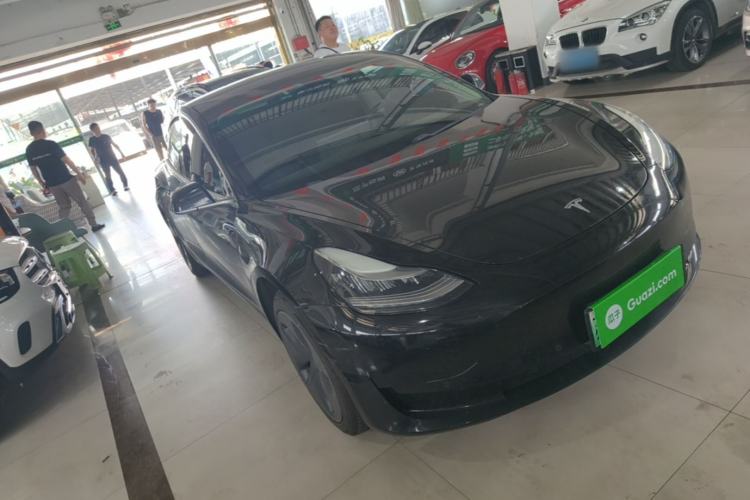Used Tesla Model 3 2020 Standard Range Rear-Wheel Drive Upgraded Version Front Right 45 Deg
