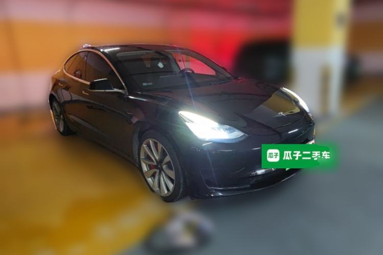 Used Tesla Model 3 2020 Standard Range Rear-Wheel Drive Upgraded Version Front Right 45 Deg