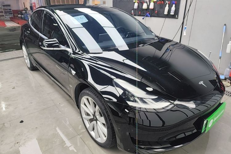 Used Tesla Model 3 2020 Standard Range Rear-Wheel Drive Upgraded Version Front Right 45 Deg