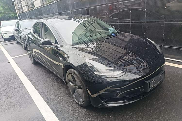 Used Tesla Model 3 2020 Standard Range Rear-Wheel Drive Upgraded Version Front Right 45 Deg