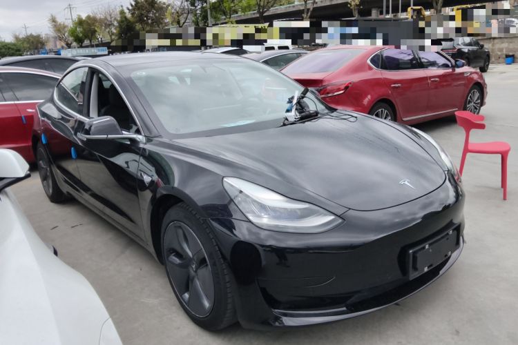 Used Tesla Model 3 2020 Revised Version Standard Range Rear-Wheel Drive – Upgraded Edition Front Right 45 Deg