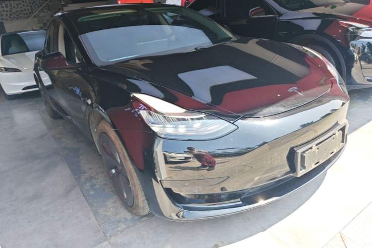 Used Tesla Model 3 2020 Revised Version Standard Range Rear-Wheel Drive – Upgraded Edition Front Right 45 Deg