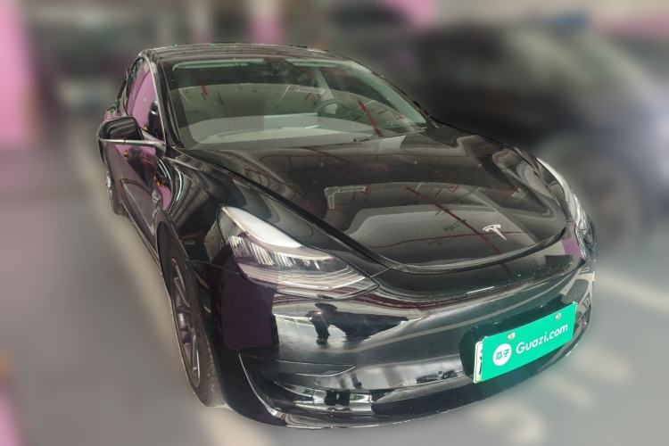 Used Tesla Model 3 2020 Standard Range Rear-Wheel Drive Upgraded Version Front Right 45 Deg