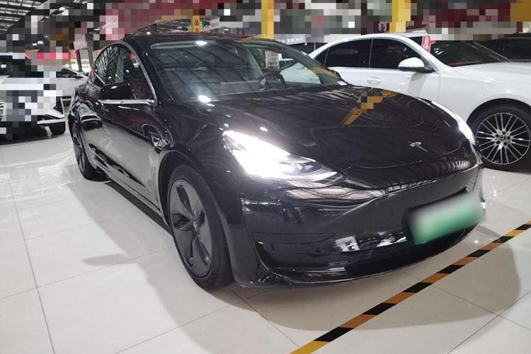 Used Tesla Model 3 2020 Standard Range Rear-Wheel Drive Upgraded Version Front Right 45 Deg