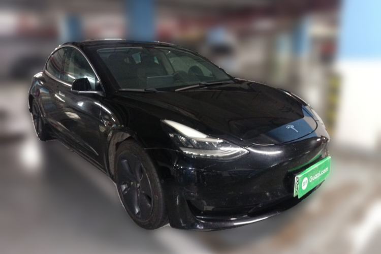 Used Tesla Model 3 2020 Standard Range Rear-Wheel Drive Upgraded Version Front Right 45 Deg