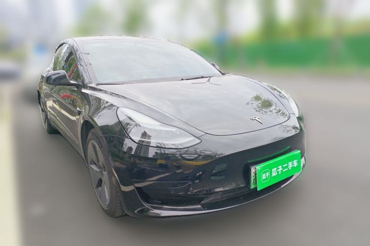 Used Tesla Model 3 2020 Refreshed Version Long-Range Rear-Wheel Drive Front Right 45 Deg