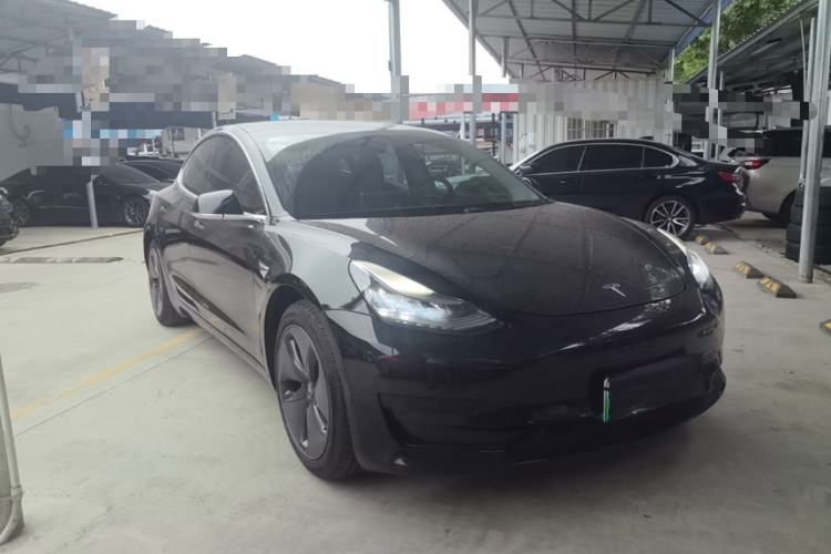 Used Tesla Model 3 2020 Standard Range Rear-Wheel Drive Upgraded Version Front Right 45 Deg