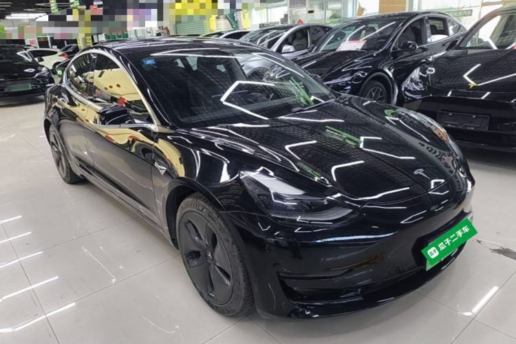 Used Tesla Model 3 2020 Refreshed Version Long-Range Rear-Wheel Drive Front Right 45 Deg