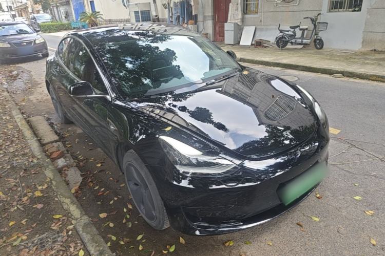 Used Tesla Model 3 2020 Standard Range Rear-Wheel Drive Upgraded Version Front Right 45 Deg