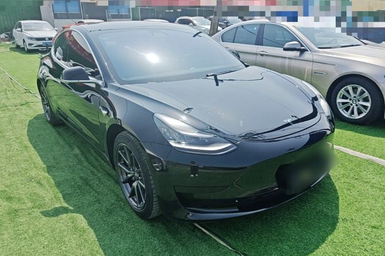 Used Tesla Model 3 2020 Standard Range Rear-Wheel Drive Upgraded Version Front Right 45 Deg