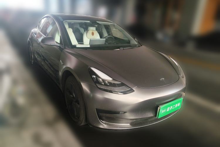 Used Tesla Model 3 2020 Standard Range Rear-Wheel Drive Upgraded Version Front Right 45 Deg