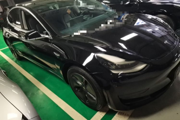 Used Tesla Model 3 2020 Standard Range Rear-Wheel Drive Upgraded Version Front Right 45 Deg