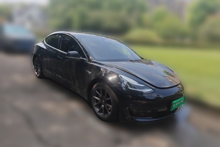 Used Tesla Model 3 2020 Standard Range Rear-Wheel Drive Upgraded Version Front Right 45 Deg