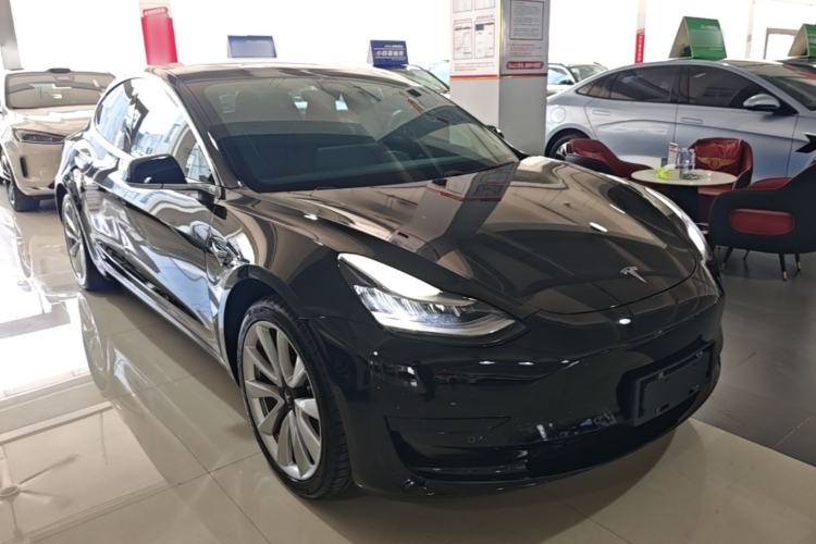 Used Tesla Model 3 2020 Standard Range Rear-Wheel Drive Upgraded Version Front Right 45 Deg