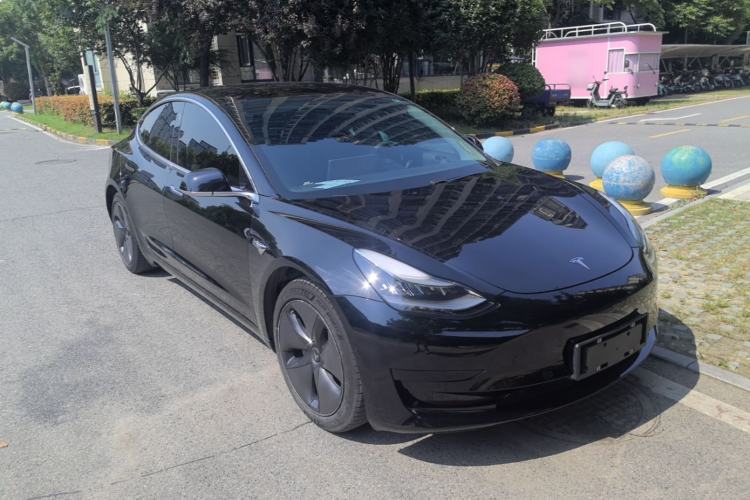 Used Tesla Model 3 2020 Revised Version Standard Range Rear-Wheel Drive – Upgraded Edition Front Right 45 Deg