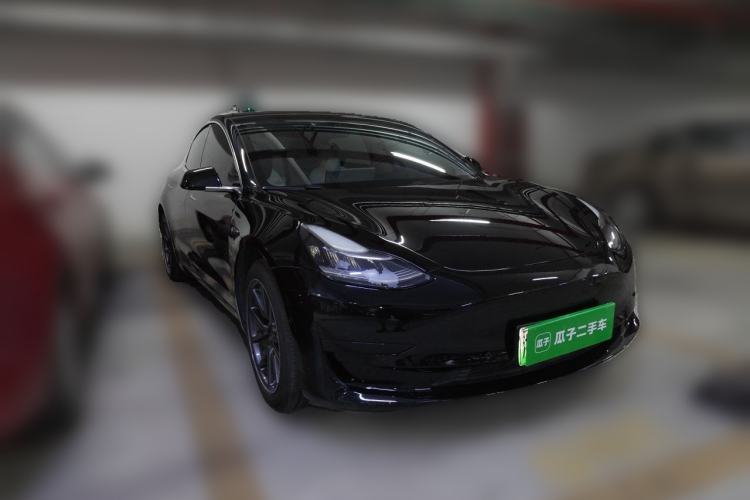 Used Tesla Model 3 2020 Standard Range Rear-Wheel Drive Upgraded Version Front Right 45 Deg