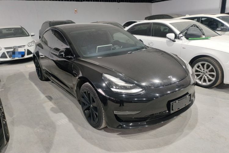 Used Tesla Model 3 2020 Refreshed Version Long-Range Rear-Wheel Drive Front Right 45 Deg