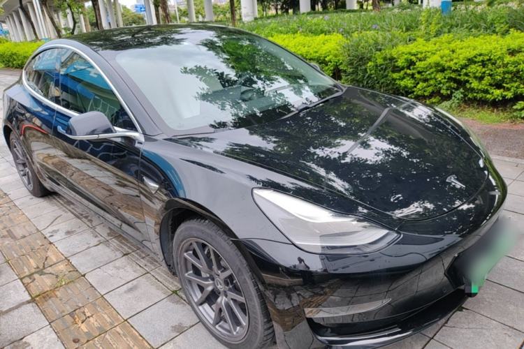 Used Tesla Model 3 2020 Refreshed Version Long-Range Rear-Wheel Drive Front Right 45 Deg