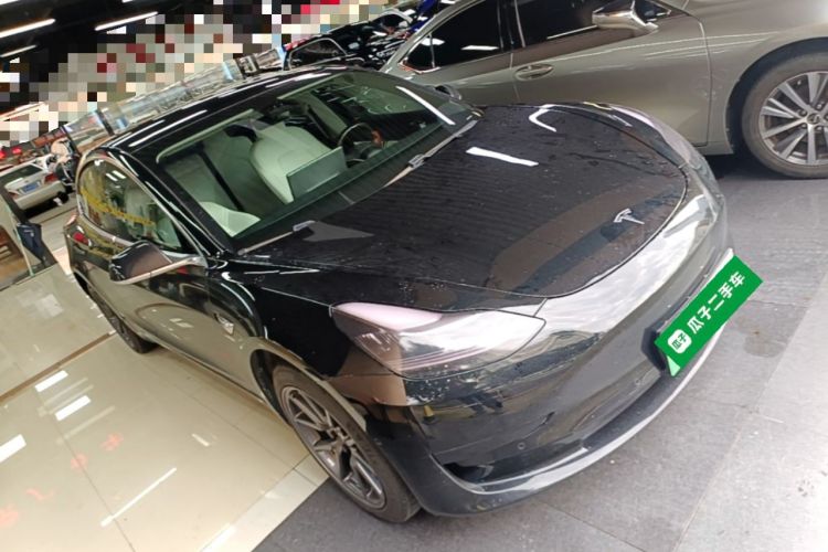 Used Tesla Model 3 2020 Standard Range Rear-Wheel Drive Upgraded Version Front Right 45 Deg